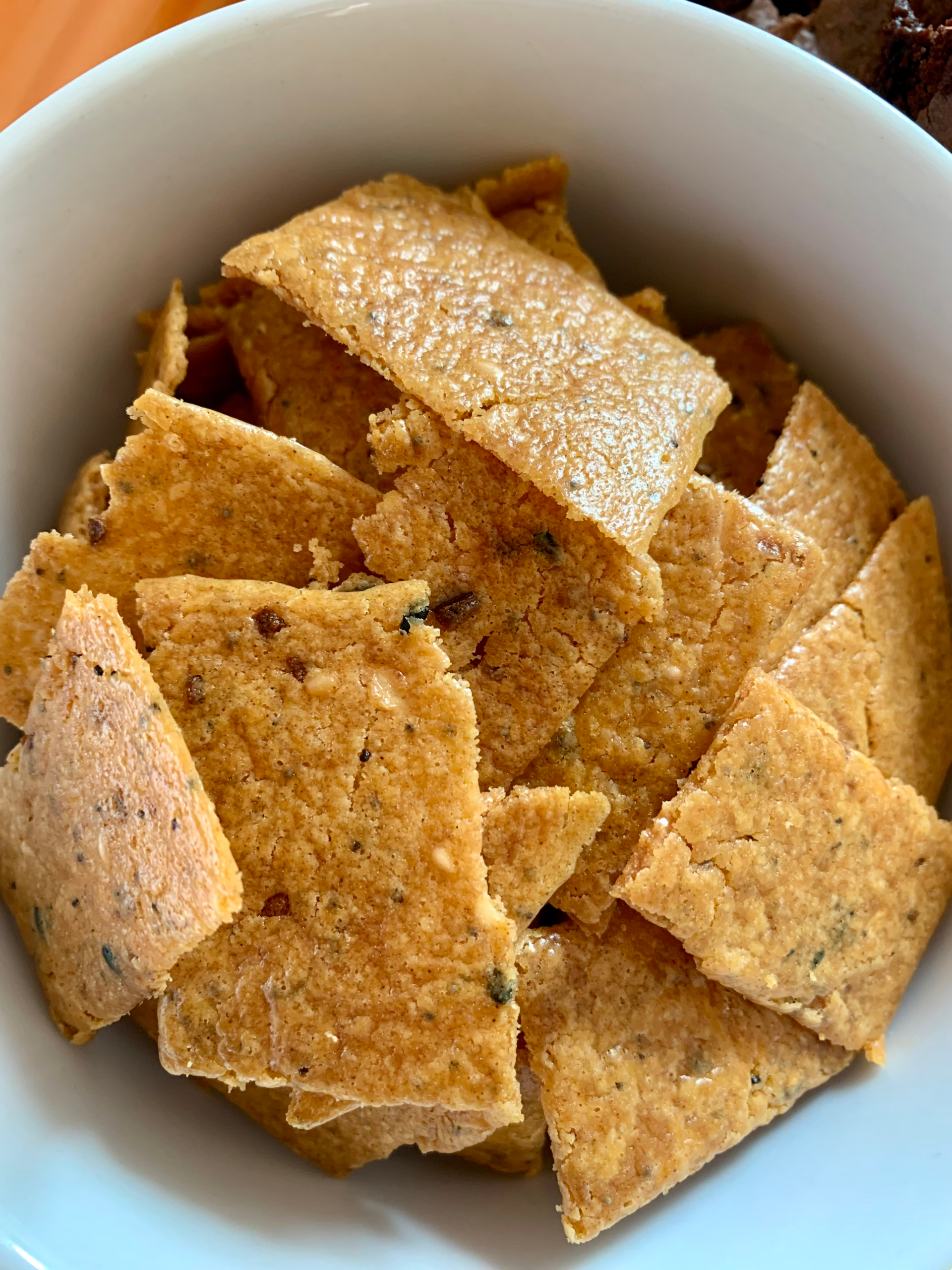 Savory Sourdough Snack Crackers