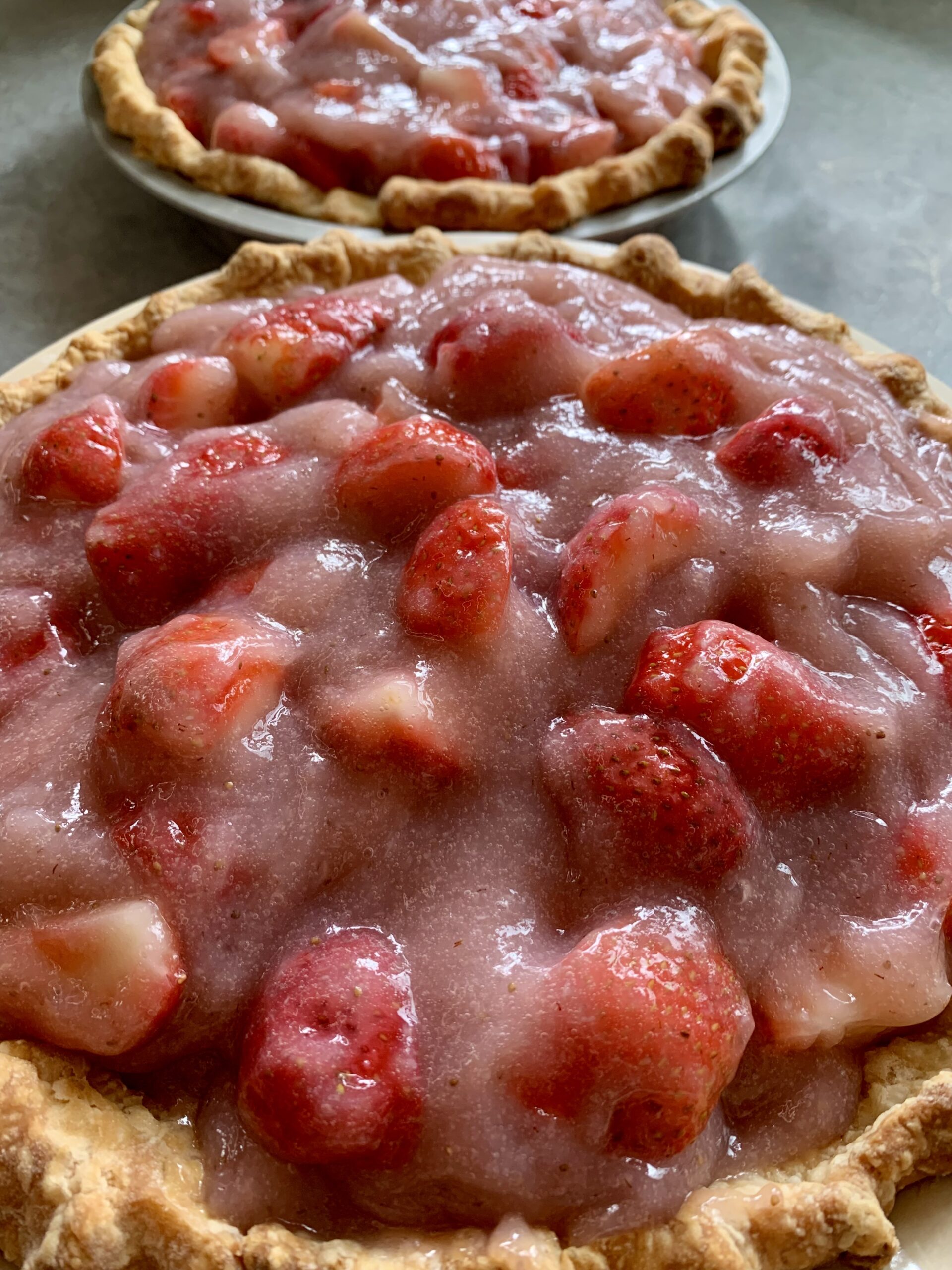 Strawberry Cream Pie